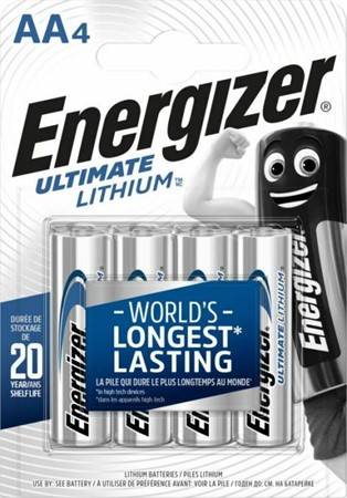 Energizer Ultima Lithium AA / LR6 4-P