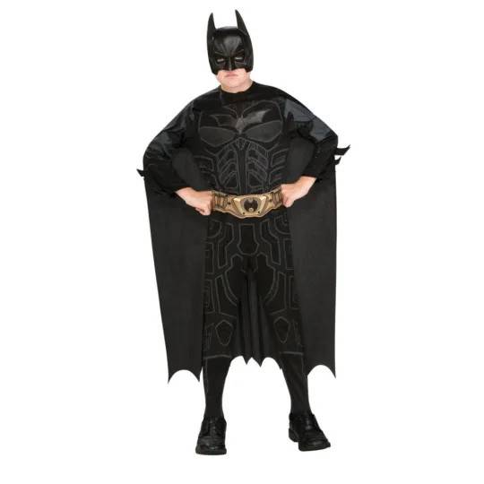 Batman Dark Knight Dräkt 132 Cm Dark Knight Dräkt 881286 kostym superhjälte mask