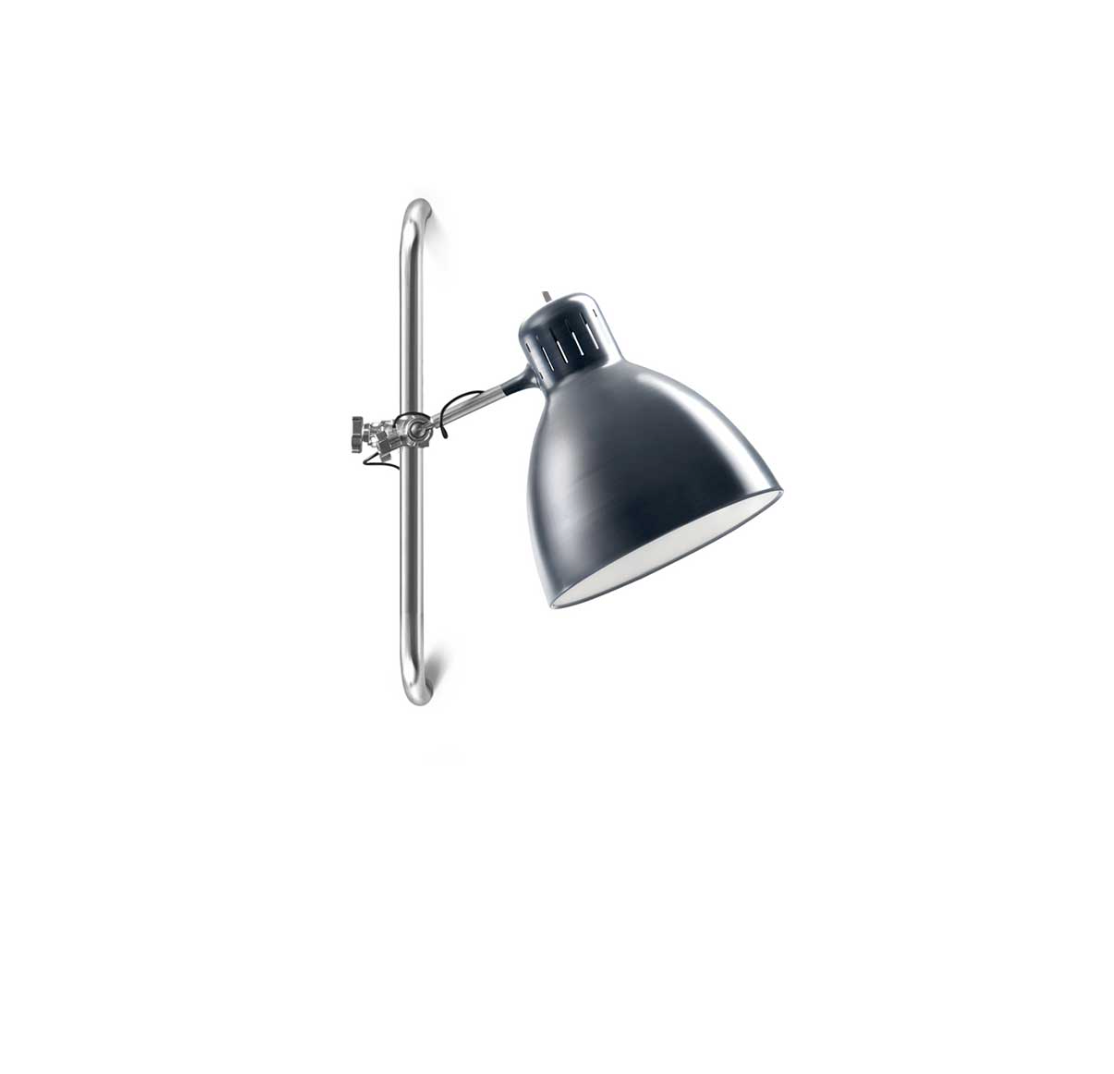 JJ Grip lampe fra Leucos - Mica blå / Kort vægmodel