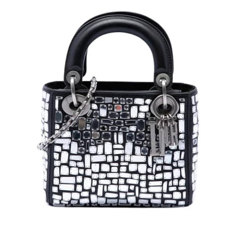 Dior Vintage Pre-owned Lady Mini Bag - Vintage - Dame - Sort - ONE SIZE - Uld