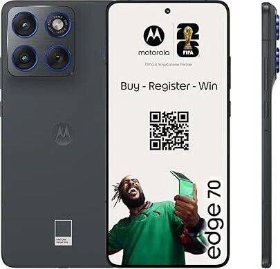 Motorola Edge 70 | 12 GB | 512 GB | Dual-SIM | PANTONE Gadget Grey