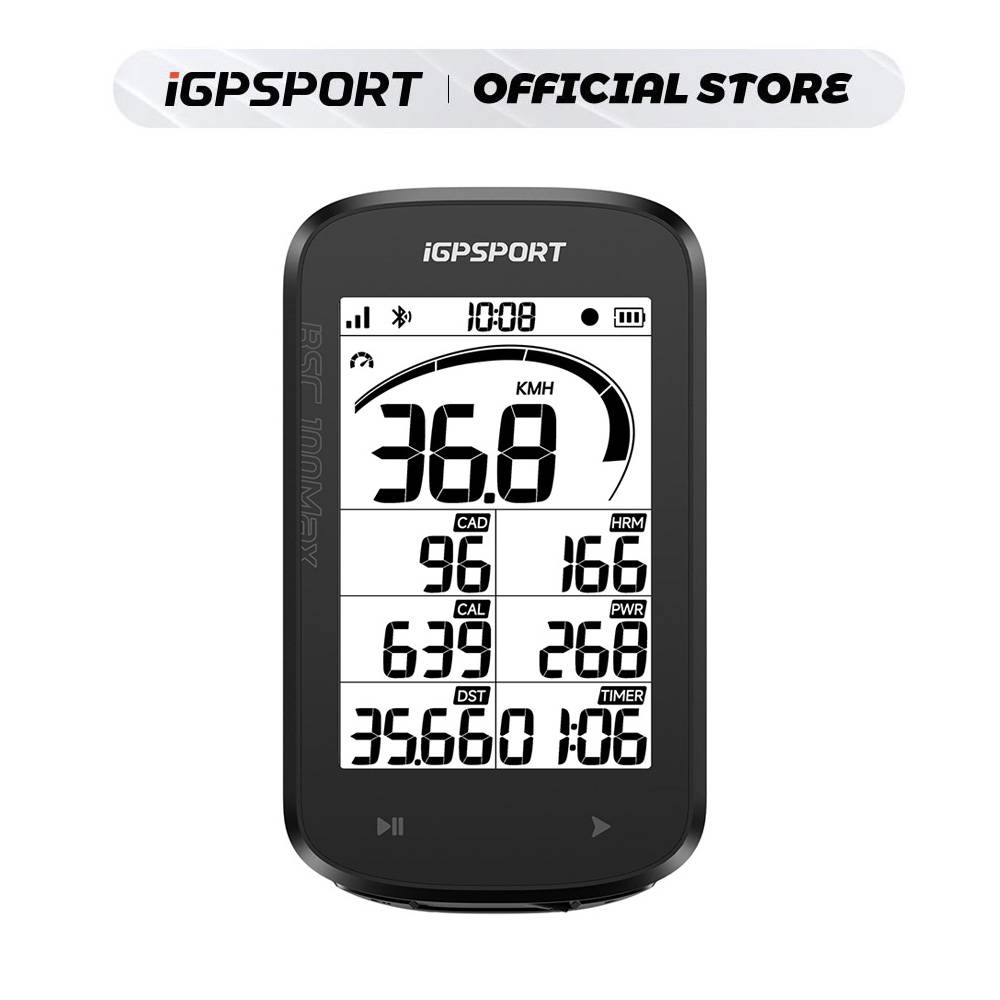 iGPSPORT BSC100Max Bike Computer GPS Bike Speedometer Bicycle Digital Stopwatch Cycling Odometer Cycling Computer