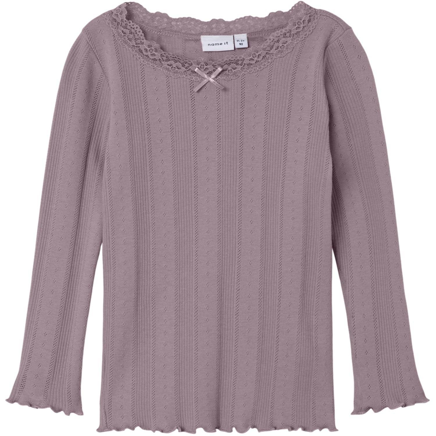 Name It Elderberry Freda Slim Bluse Noos.