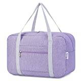 Kabinväska, 40 x 20 x 25 cm, bagage som ryms under sätet på Ryanair Airlines, vikbar resväska, duffelväska, kappsäck, handbagage, övernattningsväska för kvinnor och män, 20 liter
