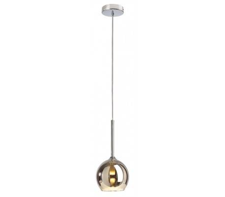 Bunda loftlampe i glas 1 x G9 Ø13,5 cm - Sølv