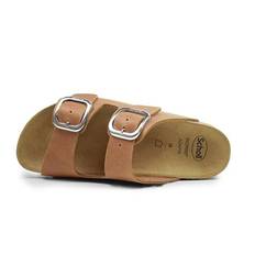 Scholl Sandaler Dam Adapta Ilary Oiled Leather Cognac
