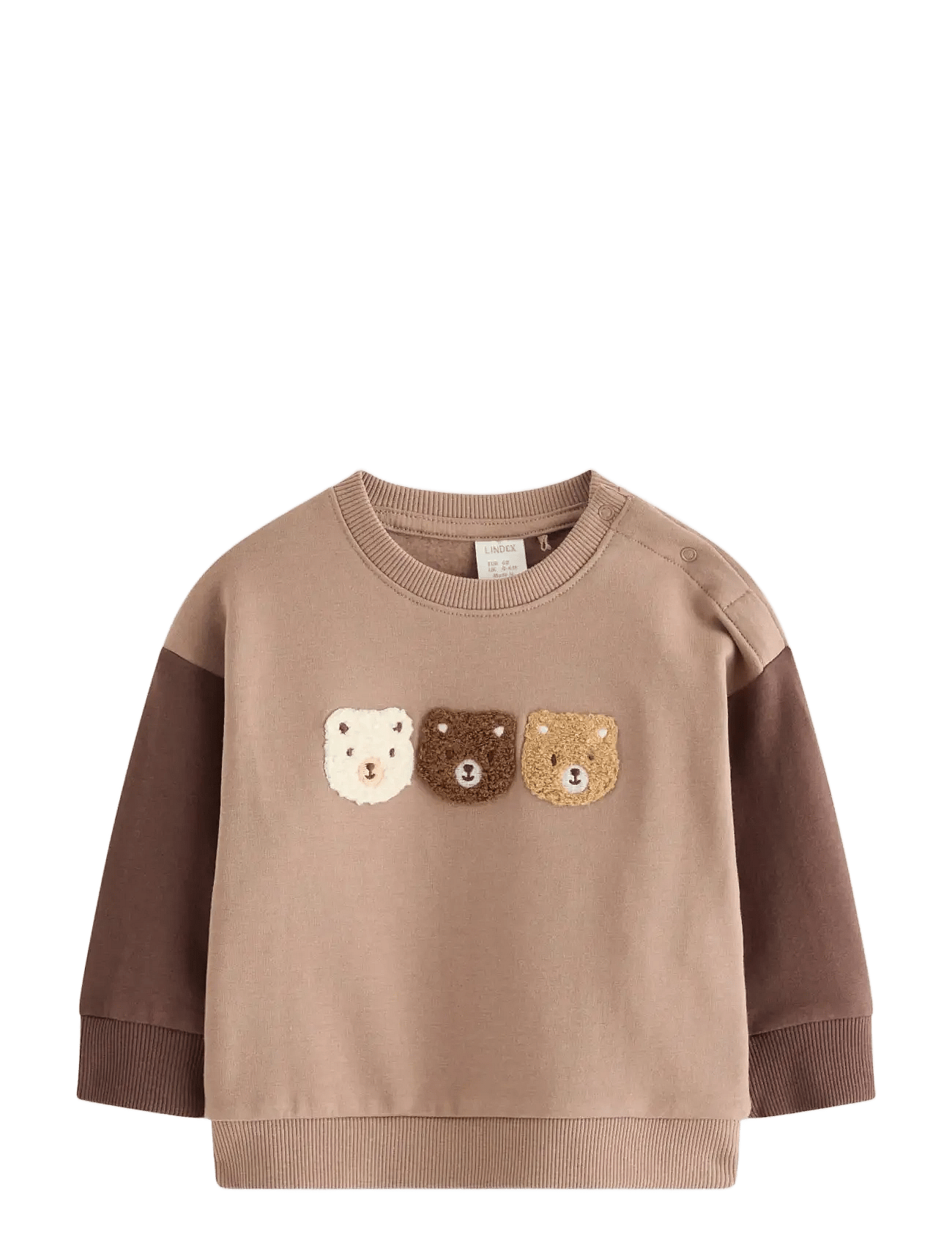 Lindex Sweatshirt With Brushed Inside - Brown - 62