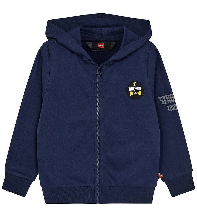 LEGO® Ninjago Cardigan - LWScout 609 - Dark Navy - LEGO® Wear - 4 år (104) - Cardigan