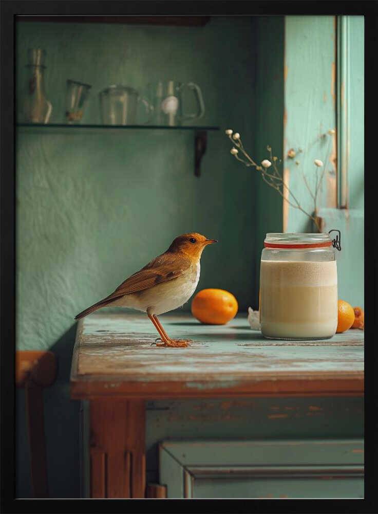 Country Morning Bird Poster - 70x100 cm / 28x40″