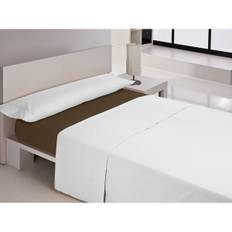 Happy Home King Size Fitted Bottom Sheet i Blandade Färger - Brun