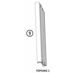 Toppsarg 1 för Slim-Fit Premiumpool, oval pool 360 bred