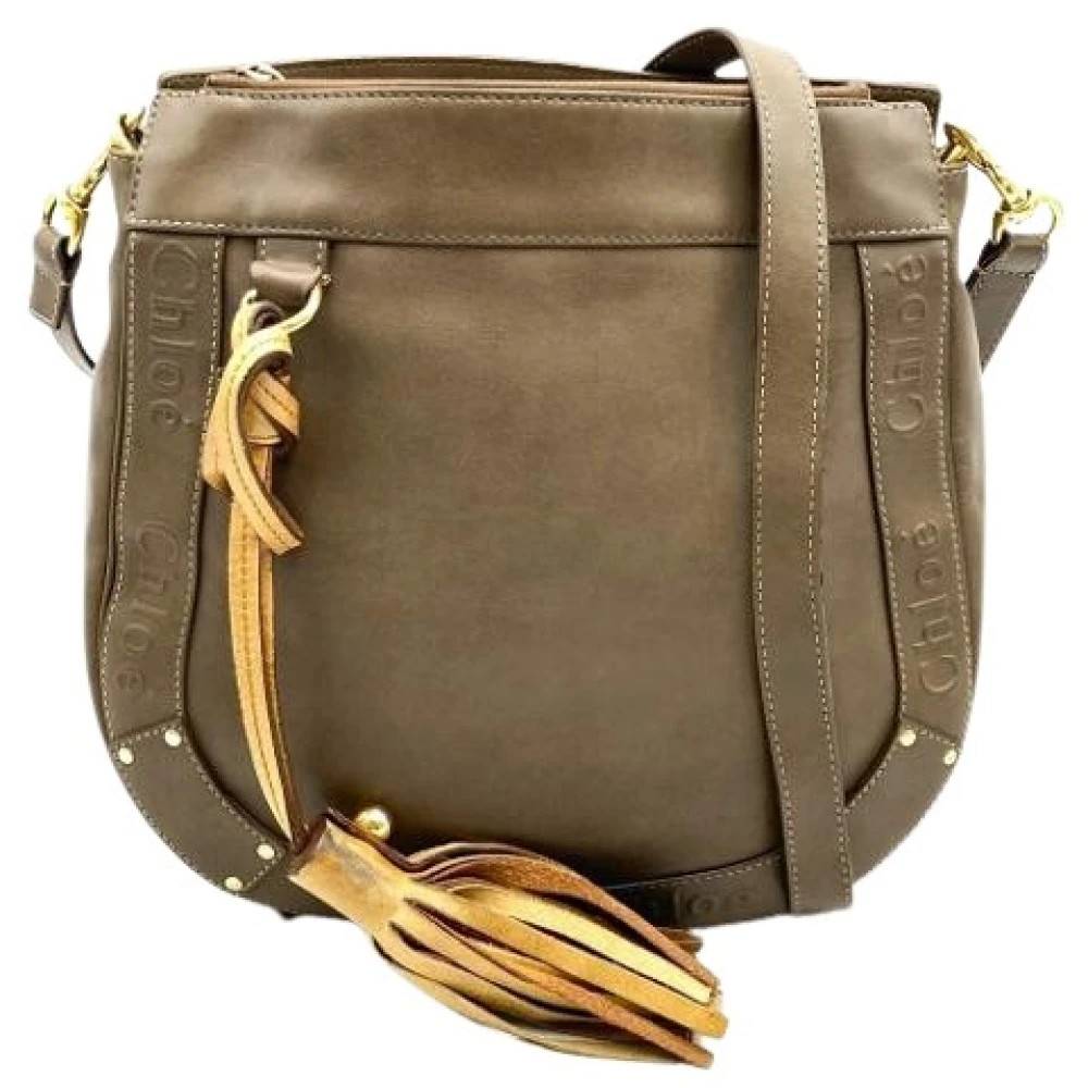 Chloé Pre-owned - Pre-owned Läder Axelväska Vintage - Dam - ONE Size - Läder