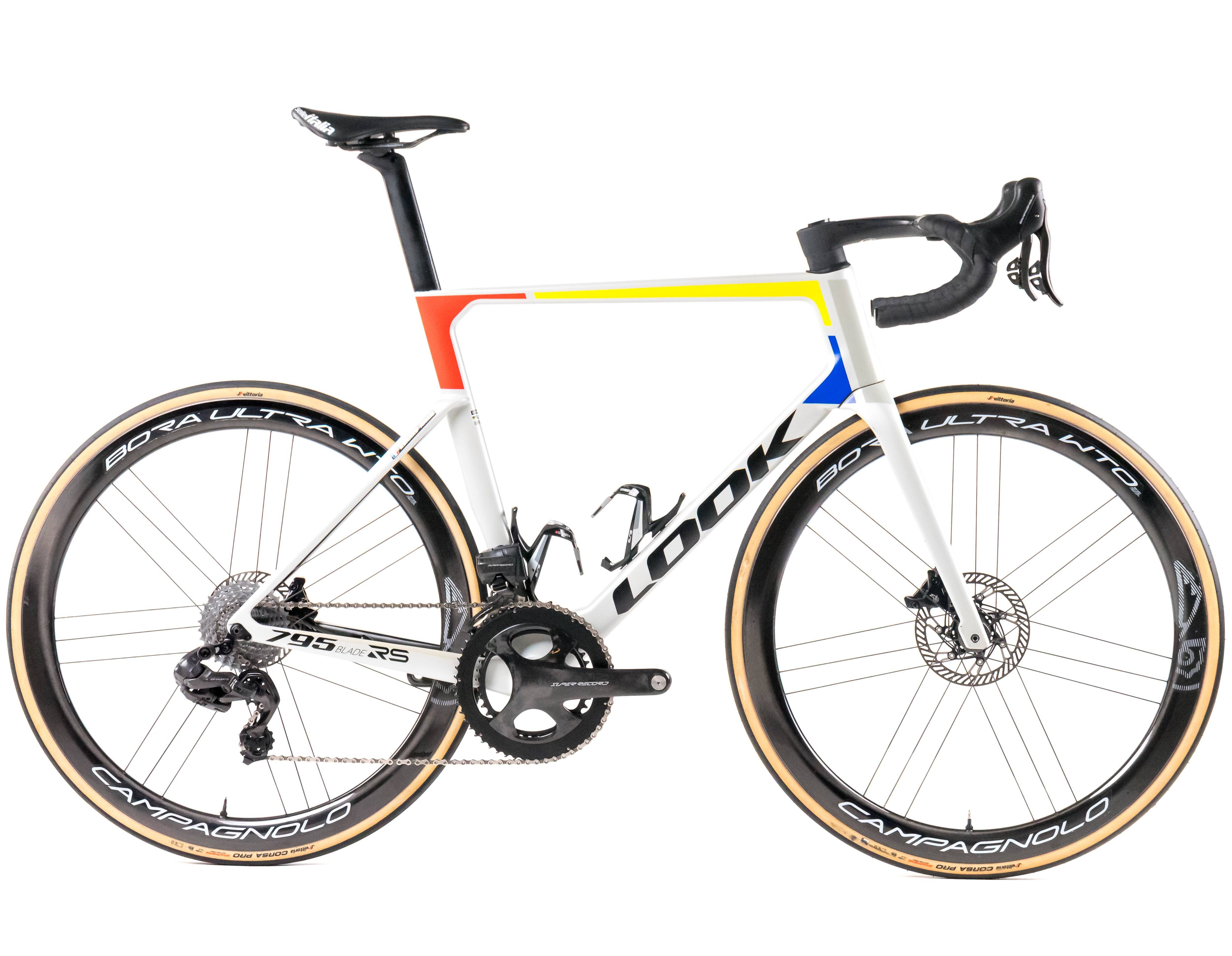 Look 795 Blade RS 2025 Team Cofidis Renard Alexis size L Campagnolo Super Record WRL 2x12sp - Bikeroom / L / Iconic Platinum White