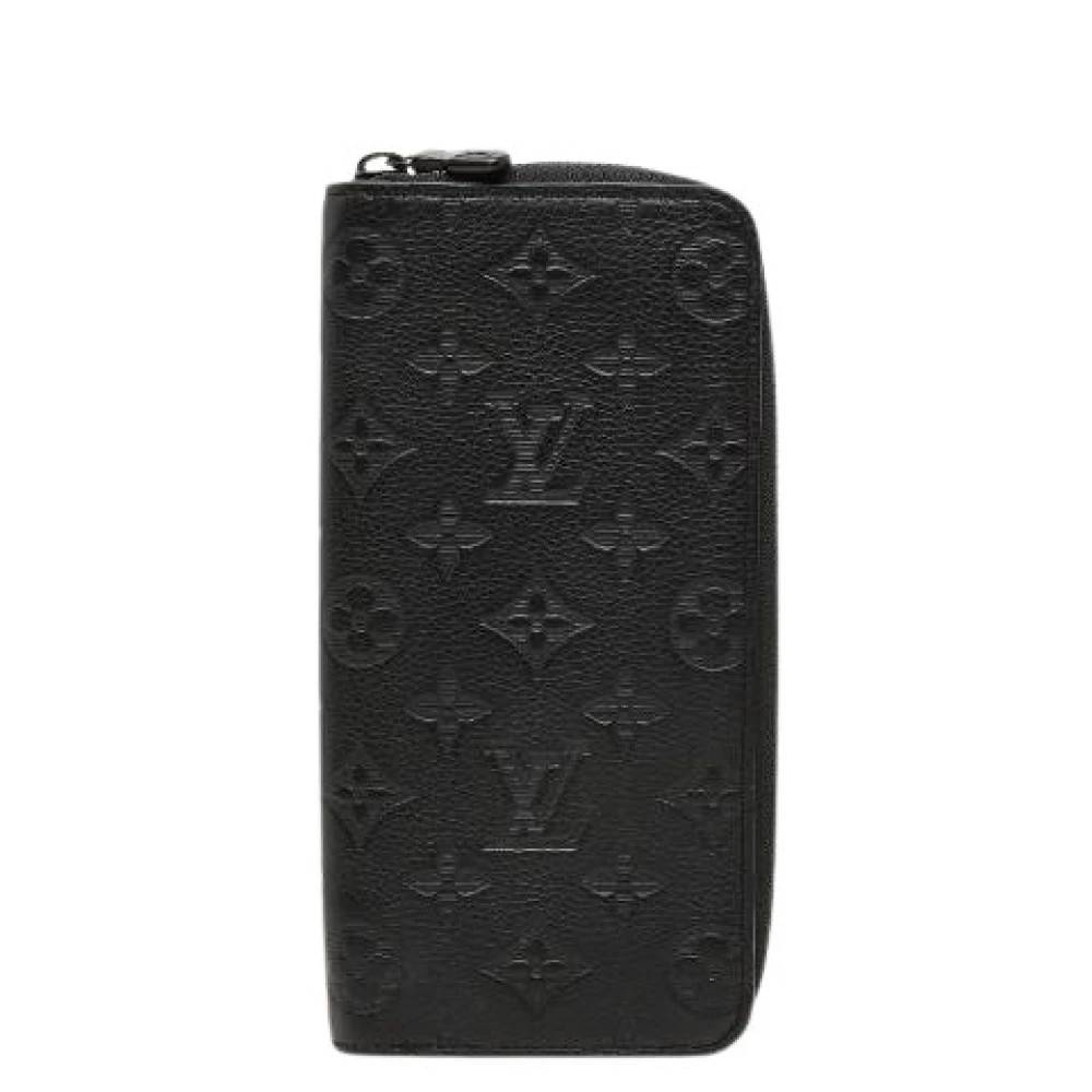 Louis Vuitton Vintage - Pre-owned Monogram Shadow Long Zipper Wallet Vintage - Herr - ONE Size - Läder