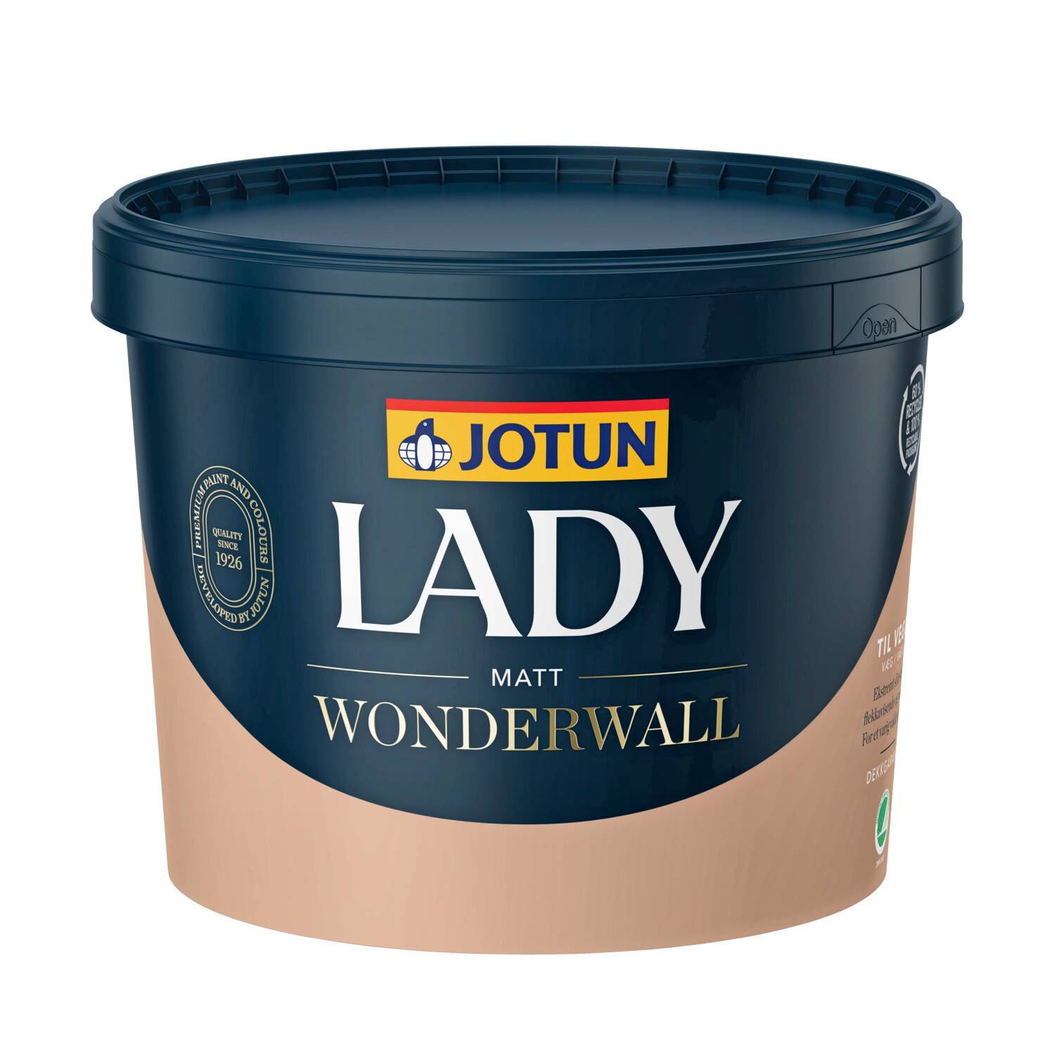 LADY WONDERWALL HVID-BASE  9LT (På lager i butik)