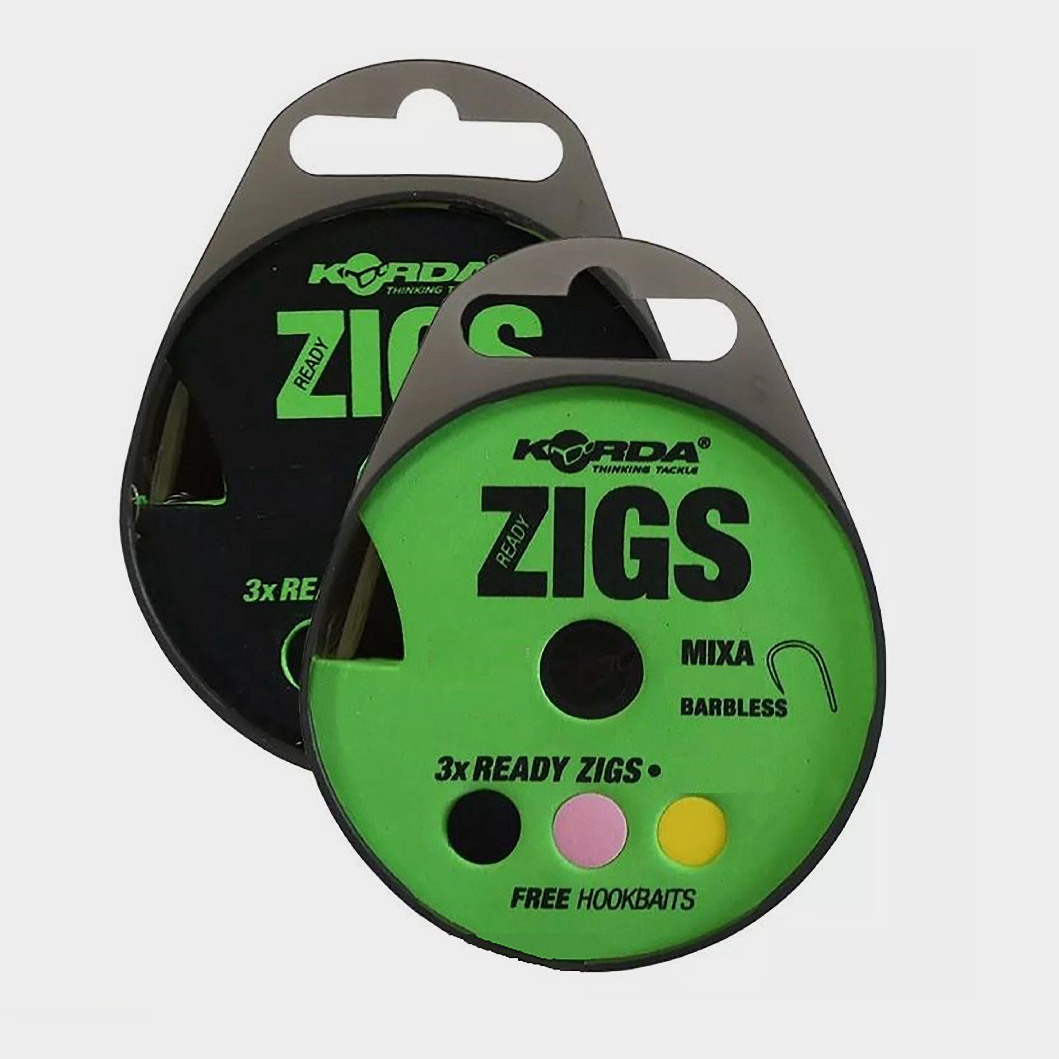 Korda Ready Zigs 6Ft Sz 10 Bless, Grey