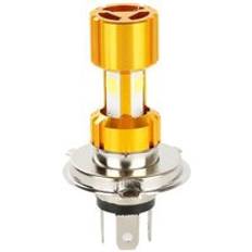 H4 led strålkastare universal dc 12v 18w led cob motorcykel strålkastare lampa skoter utomhusbelysning
