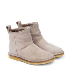 PÃ¨PÃ¨ Otter shearling-lined suede boots