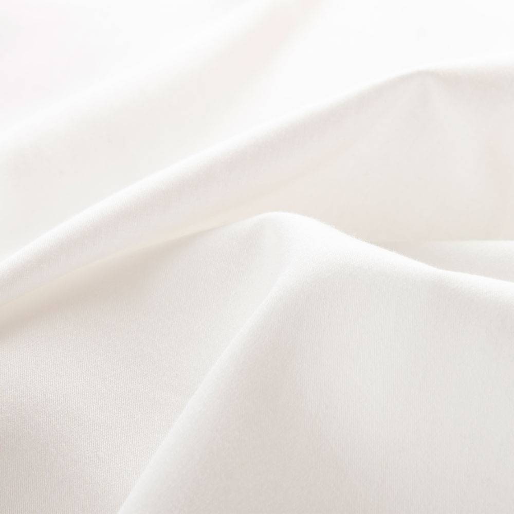 Night & Day PERCALE U-splitlagen - 180x200 cm - Hvid - 80 cm