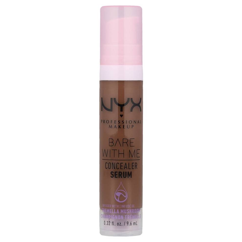 NYX Professionel Makeup, Bare with Me, Concealer Serum, 11 Mocha, 0.32 fl oz (9.6 ml)