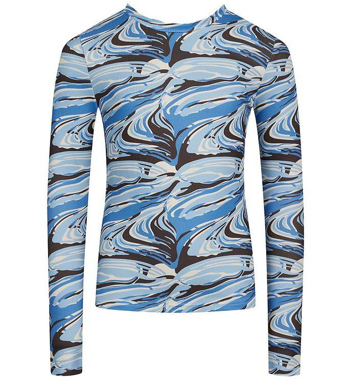 Grunt Bluse - Rib - Ime - Blå - Grunt - 16 år (176) - Bluse