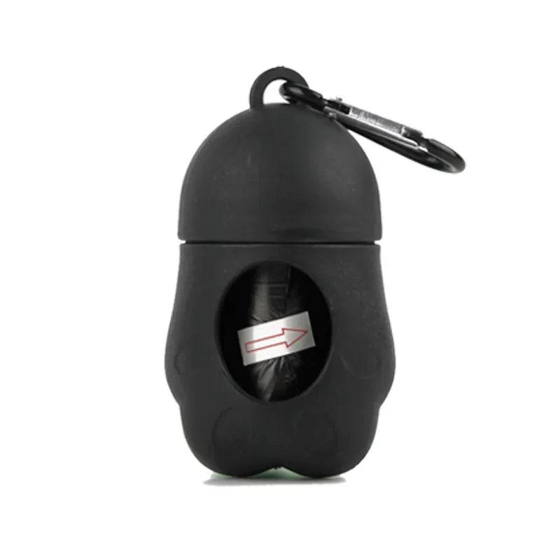 Portable Dog Poop Bag Dispenser - Black / Poop Dispenser