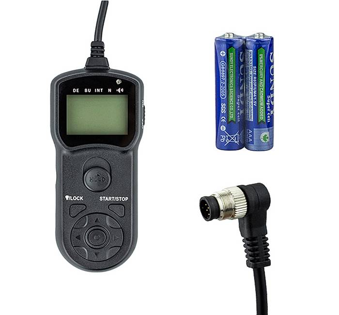 JJC TM-B Multifunktionell timer-fjärrkontroll för Nikon (MC-30/MC-36/MC-30A)
