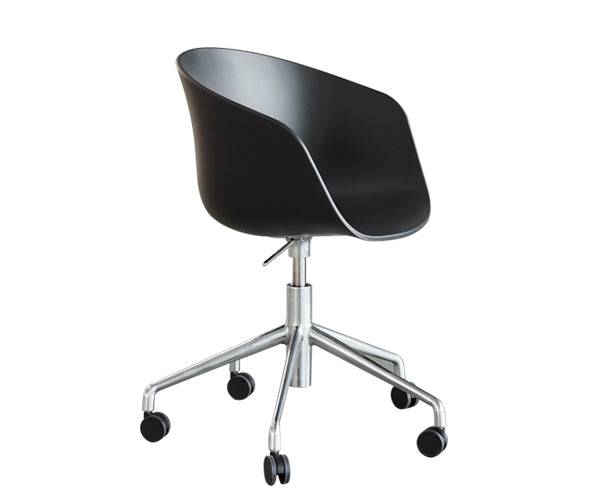 HAY About A Chair - AAC 52 - Kontorstol - Sort / Sort