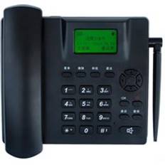 Stationär trådlös telefon gsm quadband fast telefon för hem och kontor sim -kort bordstelefon sms support, handsfree, alarm