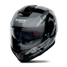 Nolan N80-8 Meteor N-COM Integralhjälm Metall Svart 67 XS 55cm