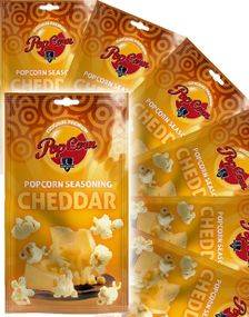 18 stk Sundlings Premium Popcorn Krydderier - Cheddar - Hel Kasse 432 gram