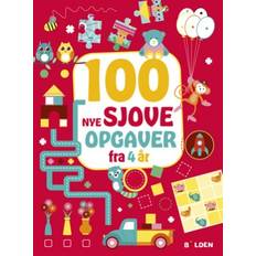 Opgavebog – 100 nye sjove opgaver – fra 4 år