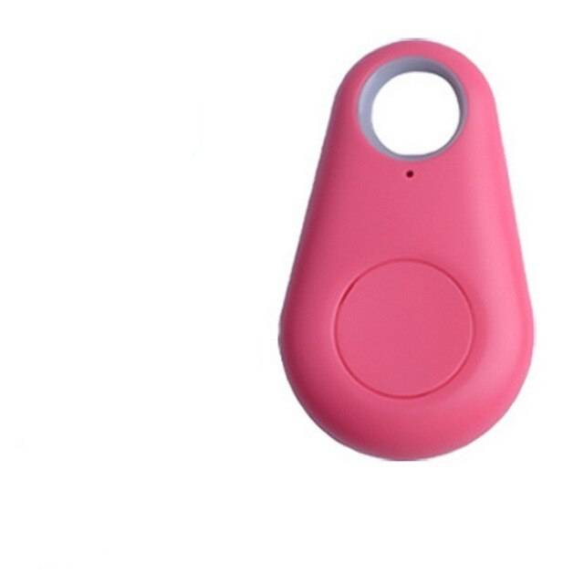 Pet smart bluetooth tracker hund gps kamera lokalisering hund bärbar larm tracker för nyckelring väska hänge - Röd