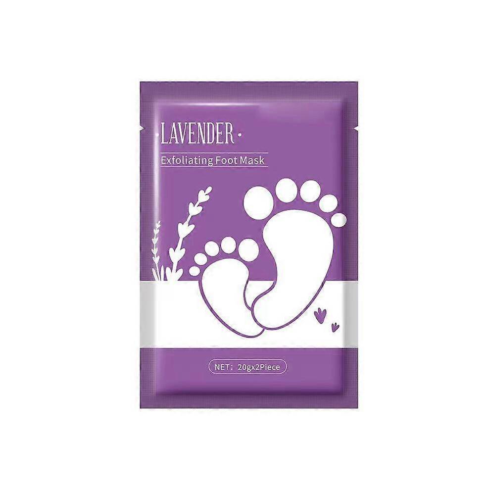 Lavender Exfoliating Foot Mask 20g x 2 Deep Nourishing SPA