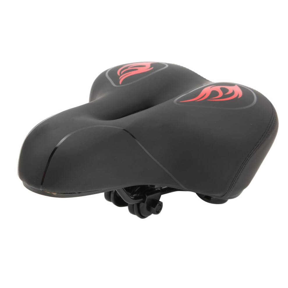 Ergonomisk design cykelsaddel Overdimensioneret cykelsaddel Komfortabel cykelsaddel med universel udskiftningscykelsadel Dobbelt anti-stød gummibold