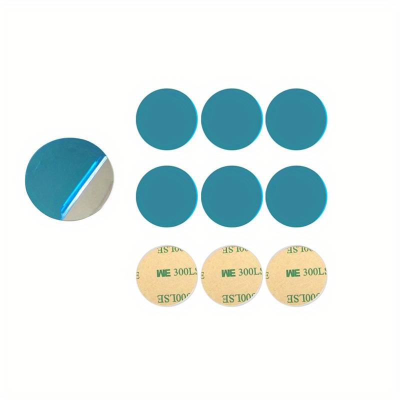 30pcs Magnetic Disk Phone Stand Magnet Metal Plate Car Phone Holder Metal Plate Iron Sheets For Magnetic Car Phone Holder