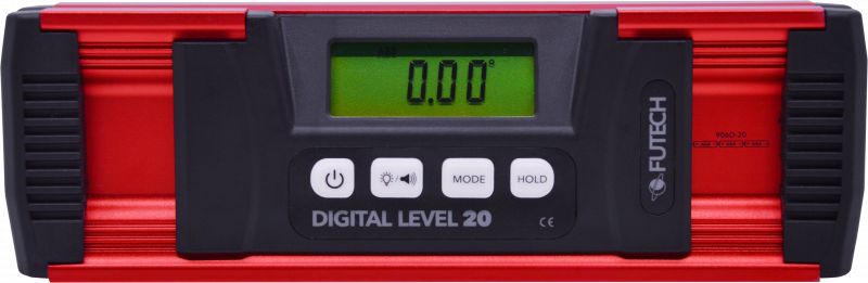 Futech Digitalt vattenpass 20cm med magnet