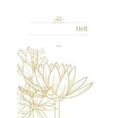 lilies & interior Schreibheft A4, Lineatur 27- edition no1 elegant, ästhetisch, design: lilies & interior Schreibwaren | edition No1