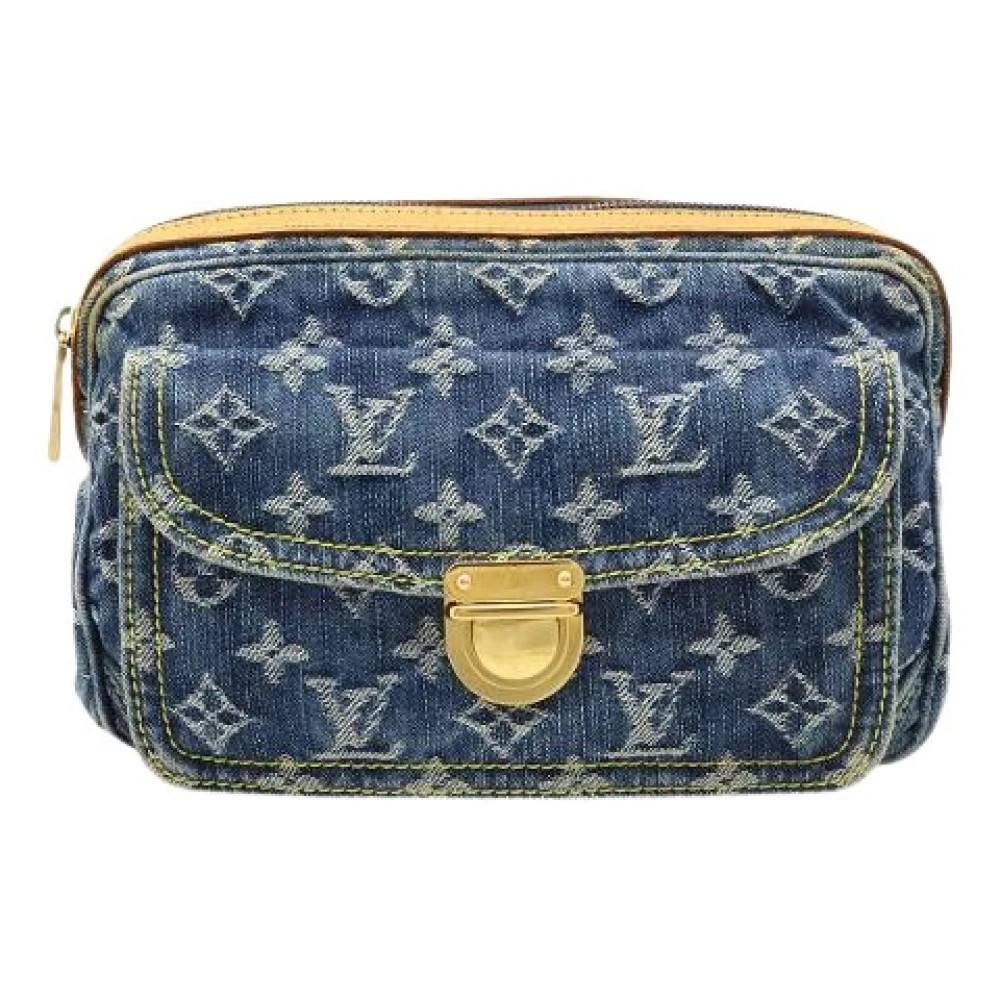 Louis Vuitton Vintage Pre-owned Belt Bag - Vintage - Dame - Blå - ONE SIZE -