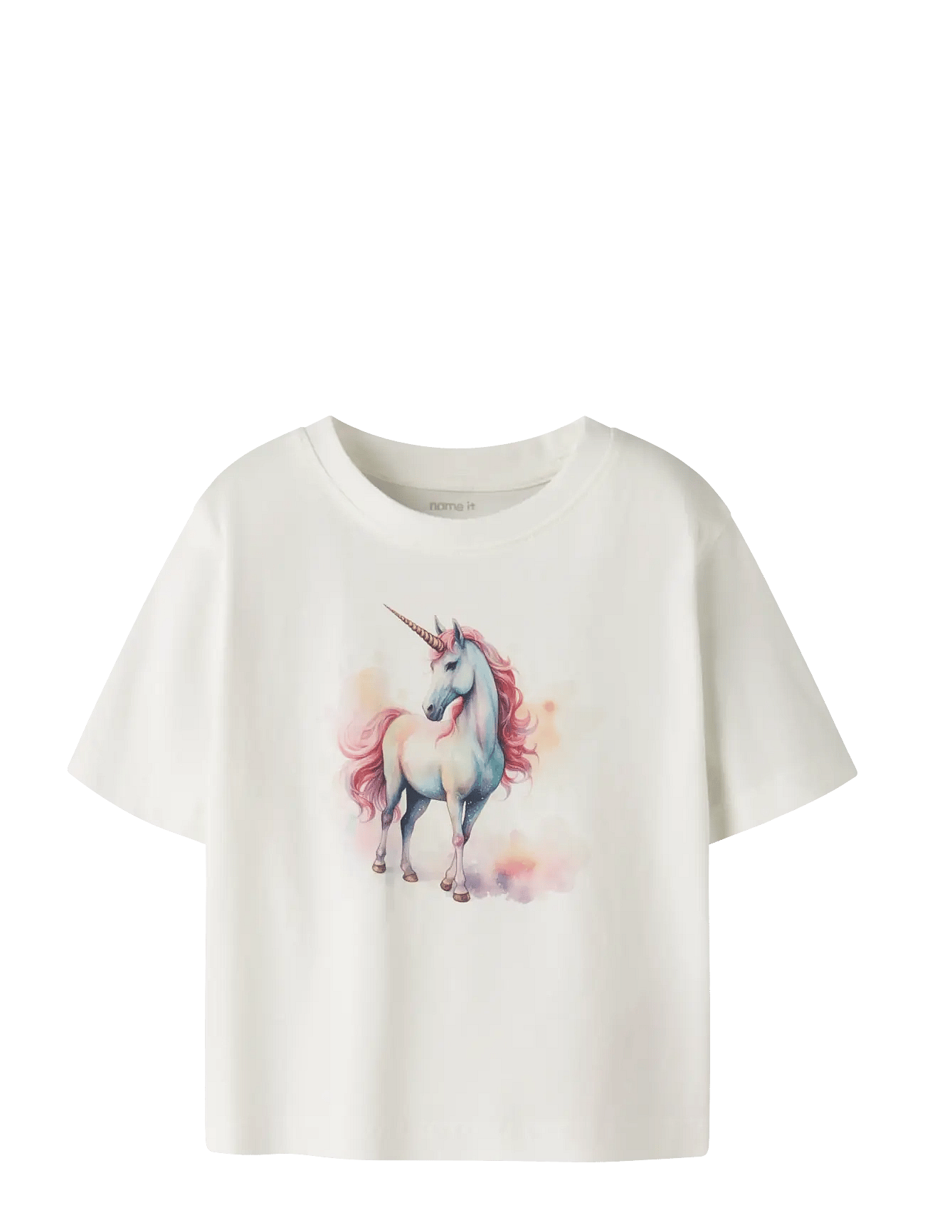 name it Nmfvotea Ss Nreg Top - Cream - 104