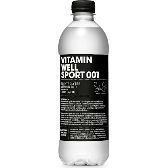 Dryck VITAMIN WELL Sport 001 50cl 12st