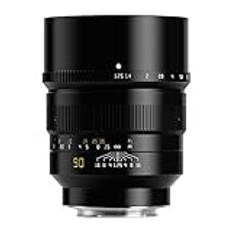 TTArtisan 90 mm F1.25 kameraobjektiv för Sony E-Mount Favored Focal Längd för porträtt