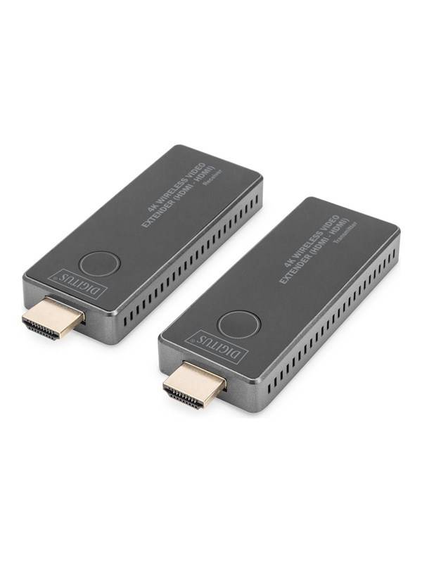 DIGITUS 4K Wireless HDMI Extender Set - 30m