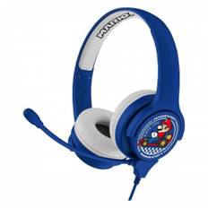 Mario Kart Childrens/Kids Interactive Headphones - One Size / Blue-White