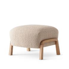 &Tradition Wulff ATD3 fotpall tyg karakorum 003 beige, oljade ekben - Beige