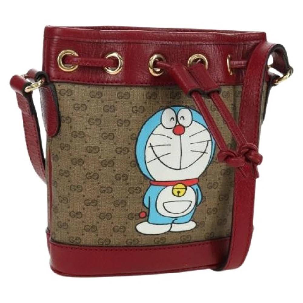 Gucci Vintage Pre-owned Vintage Micro Small GG Skuldertaske - Vintage - Dame - Beige - ONE SIZE - Uld