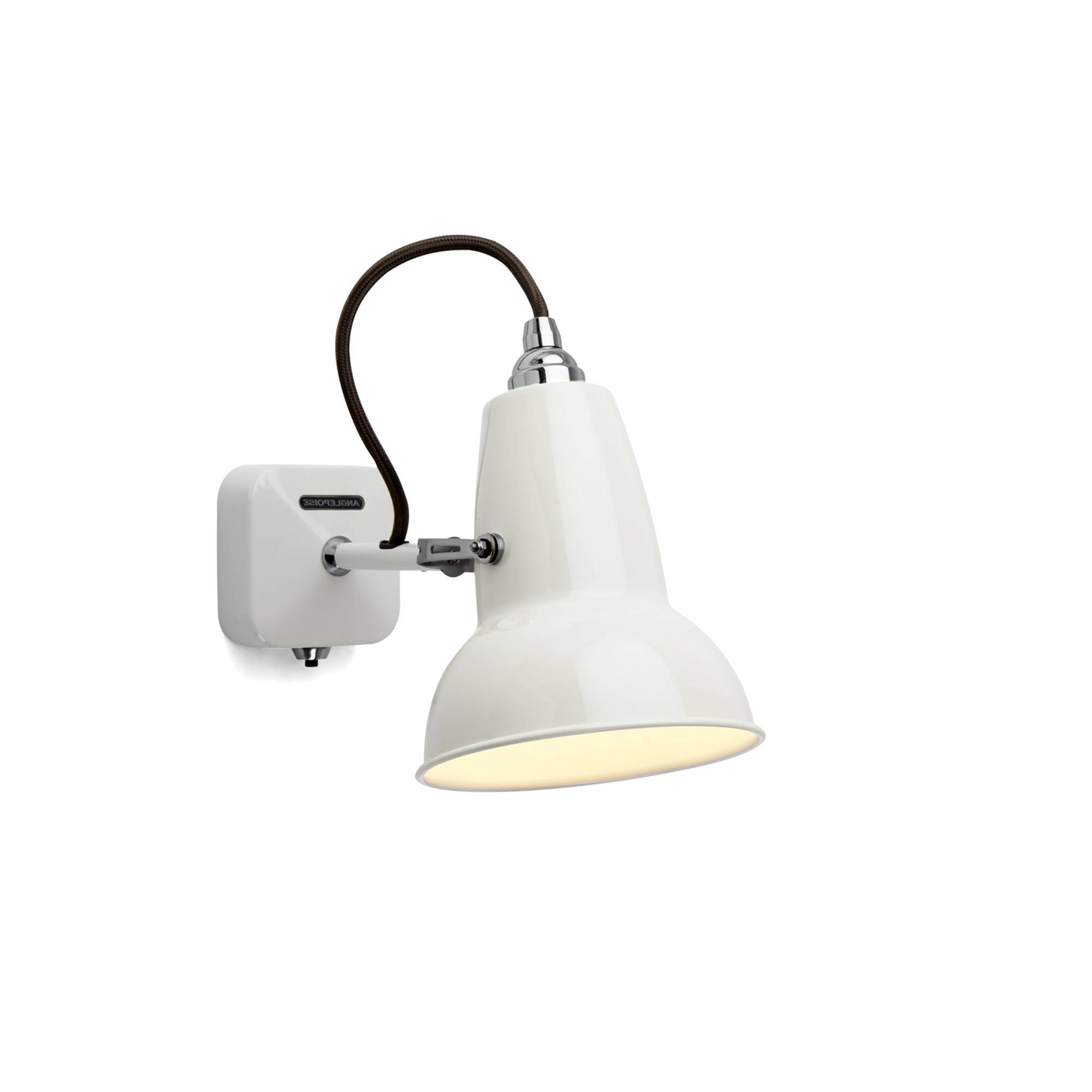 Anglepoise - Original 1227 Mini Wall Lamp Linen White - Sengelamper - George Carwardine - Hvid - Metal