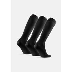 KNEE-HIGH BAMBOO SOCKS - Grey / 43-47 / 3-Pack