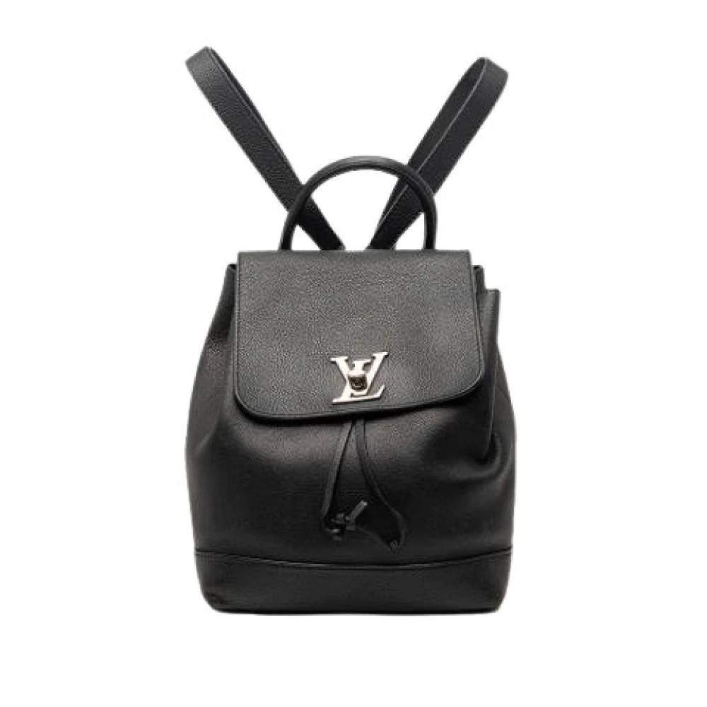 Louis Vuitton Vintage Pre-owned Lockme Rygsæk - Vintage - Dame - Sort - ONE SIZE - Uld