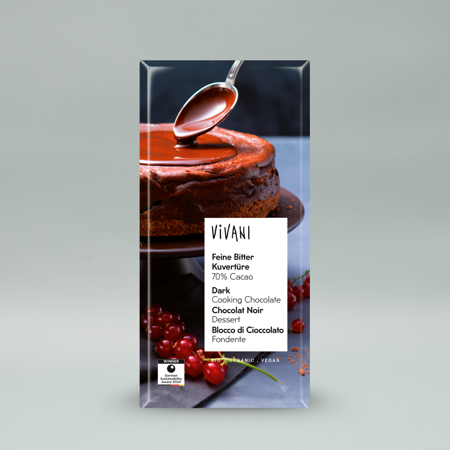 Vivani Mörk Choklad Bakning 70% EKO 150g